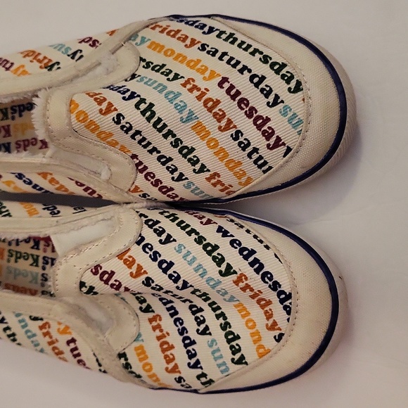 EUC Keds Days of the Week Slip On, Size 8 - Picture 2 of 9